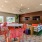 a room with tables and chairs